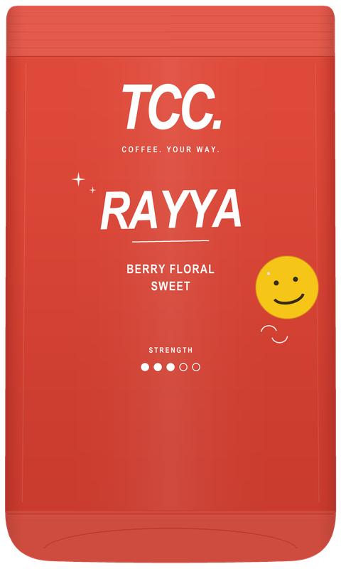 RAYYA coffee bag — Berry Floral, Sweet